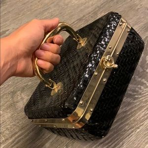 Vintage box shaped purse